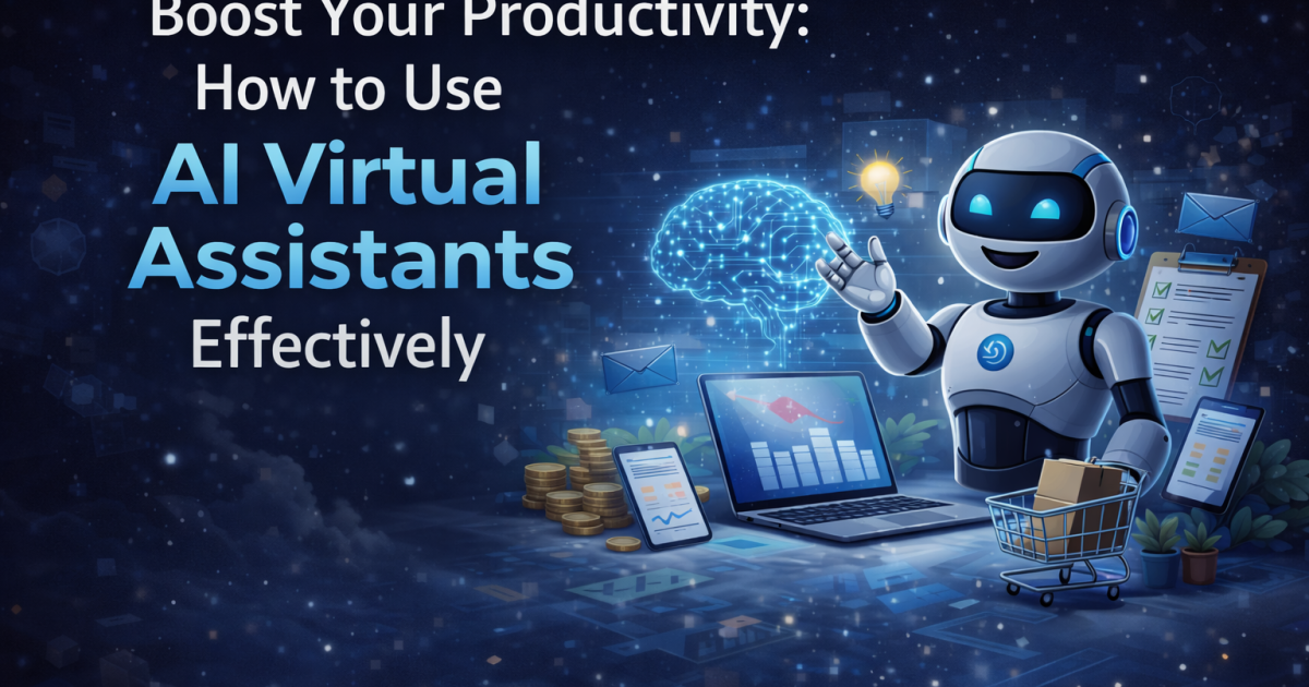 Boost Your Productivity: How to Use AI Virtual Assistants Effectively