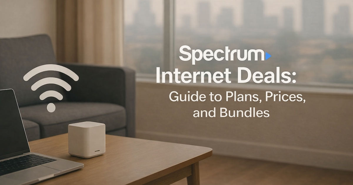Spectrum Internet Plans and Deals: A Senior Guide to Internet Bundles and TV Options