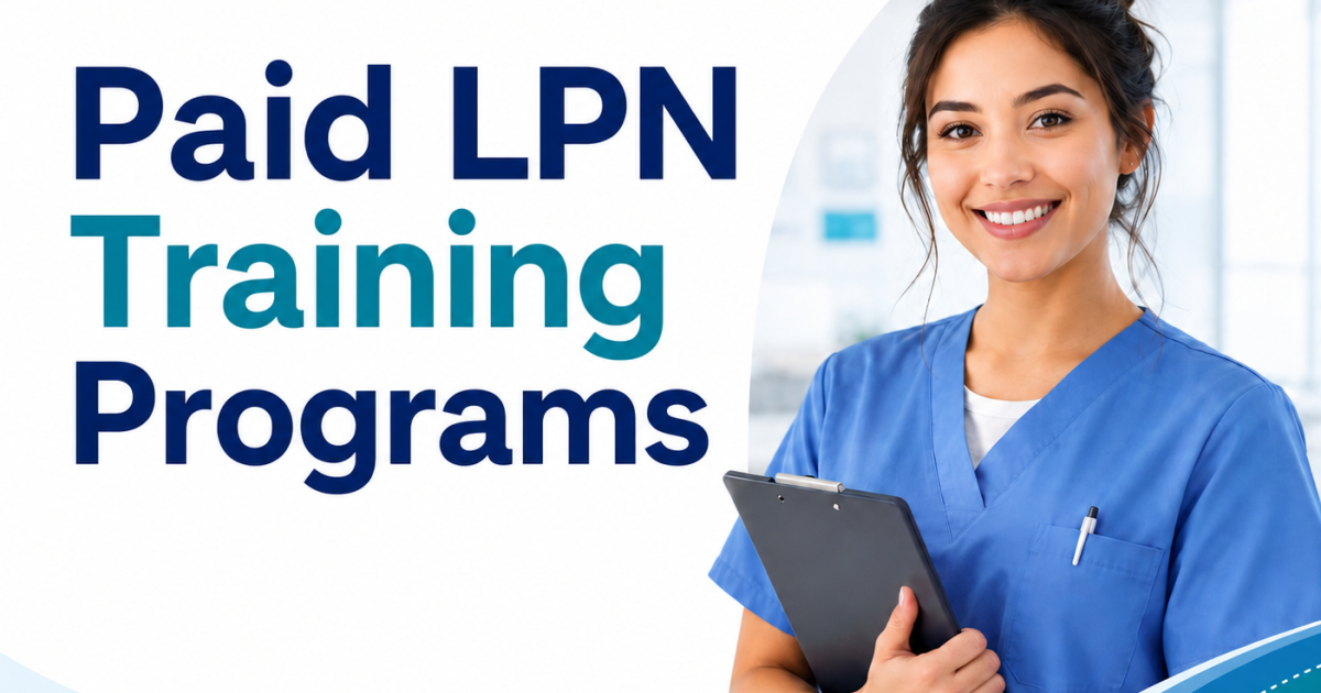 Paid LPN Training Programs in the U.S