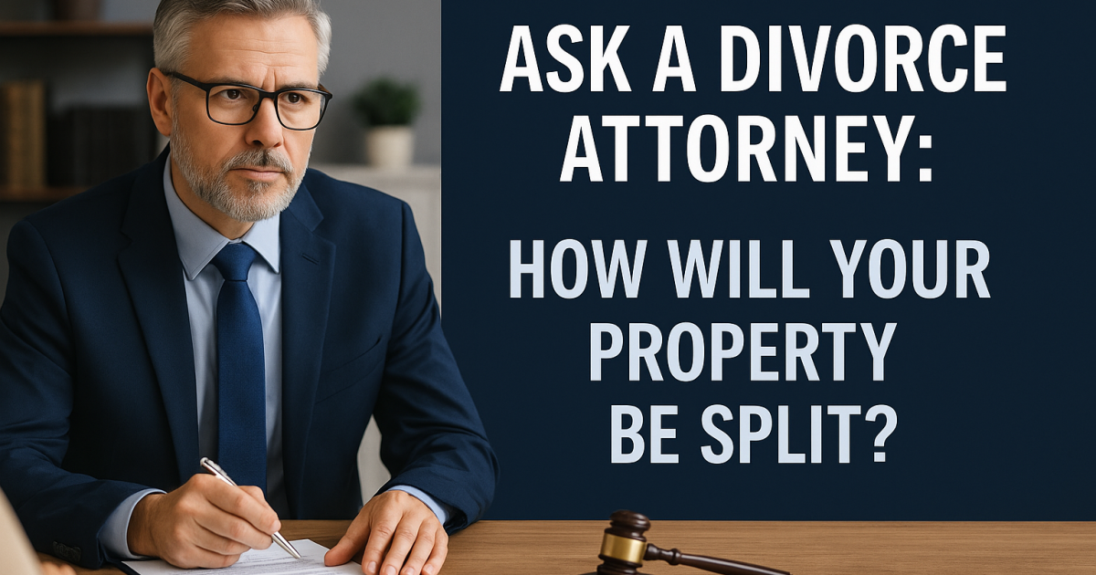 Ask a Divorce Attorney: How Will Your Property Be Split?