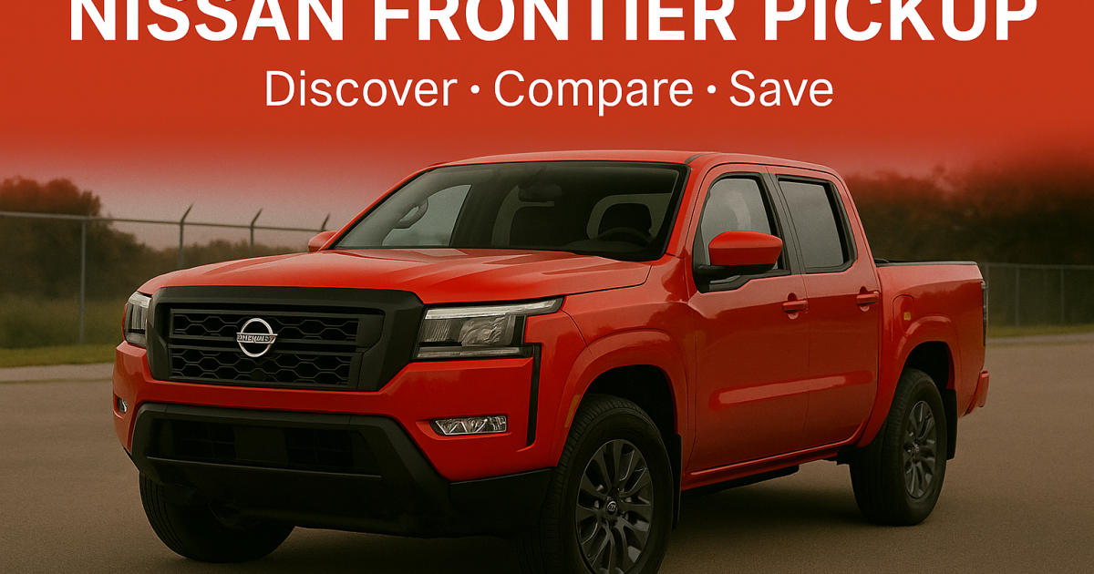 Nissan Frontier Pickup – Discover Its Cost, Benefits & Coverage