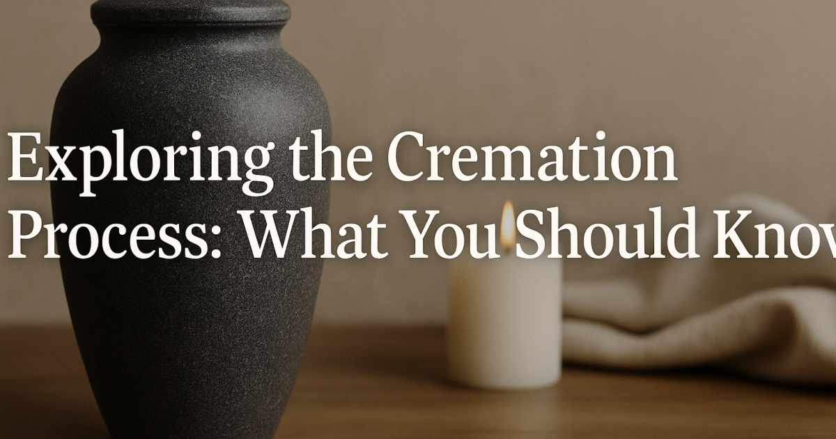Exploring the Cremation Process: What You Should Know