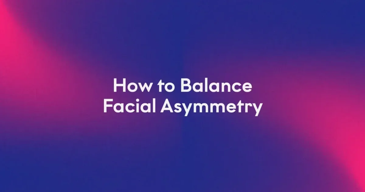 How to Balance Facial Asymmetry