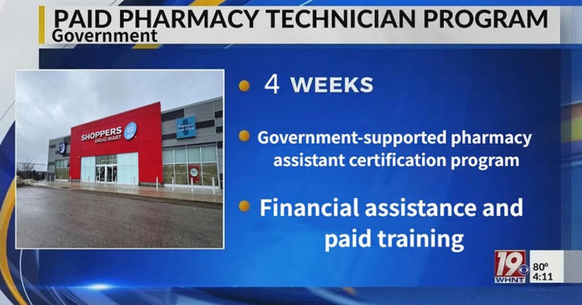 Want to enter the pharmaceutical industry? Pharmacy Assistant Certificate + Paid Training Program to help you get on the job quickly!